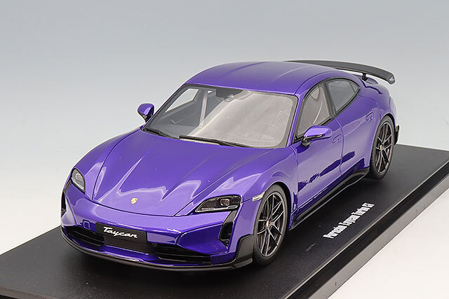 ポルシェ930ターボ　GTスピリット　1/18 12/9締 GTスピリット 1/18 ポルシェ タイカン ターボ GT 2023 パープル
