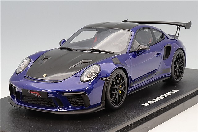 GTスピリット 1/18 ポルシェ 911 (991.2) GT3 RS 2018 ブルー