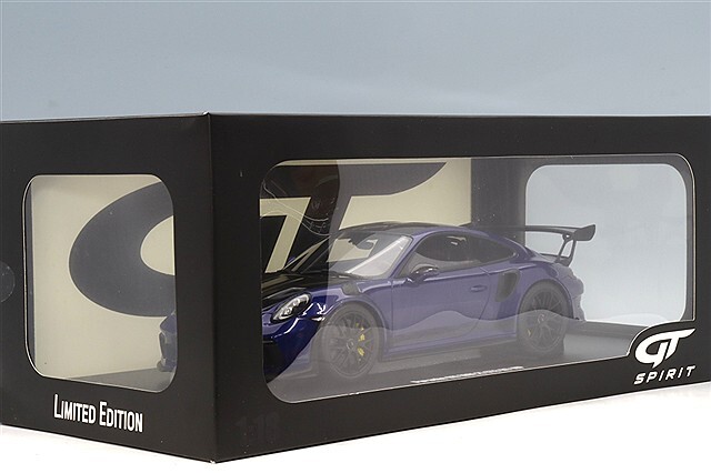 GTスピリット 1/18 ポルシェ 911 (991.2) GT3 RS 2018 ブルー