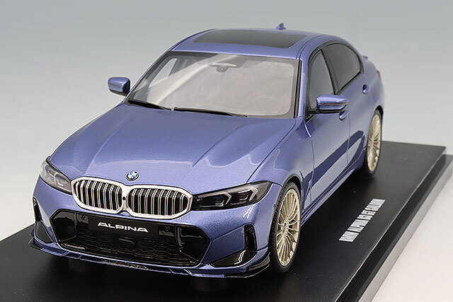 【激レア】 ALPINA B3 ミニカー 1/18 アルピナブルー GTスピリット 1/18 アルピナ B3 GT サルーン 2024 ブルー