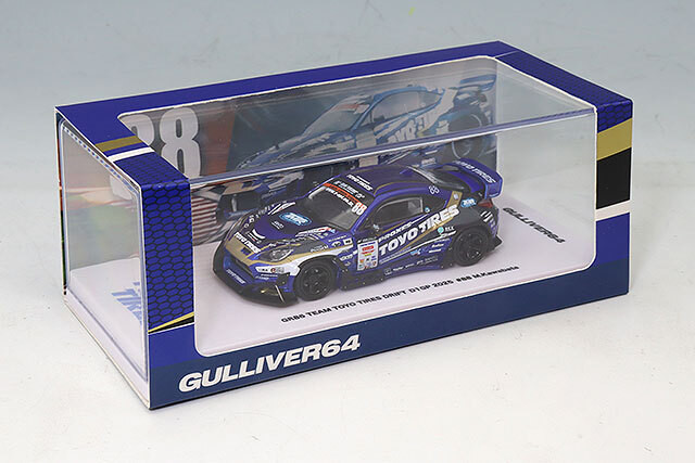 GULLIVER64 1/64 GR86 Team Toyo Tires Drift 2025 D1GP #88 川畑真人