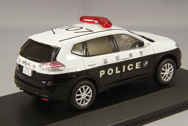 RAI'S 1/43 日産 エクストレイル T32 2017 滋賀県警察所轄署地域警ら車両