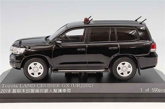RAI'S 1/43 トヨタ ランドクルーザー 200 GX (URJ202) 2018 警察本部