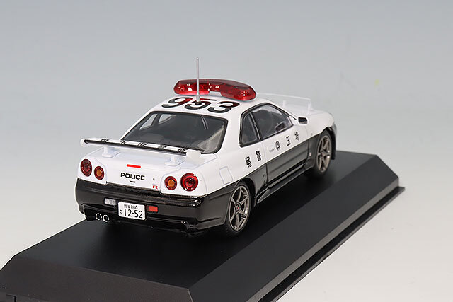 RAI'S 1/43 日産 スカイライン GT-R (BNR34) 2020 埼玉県警察高速道路