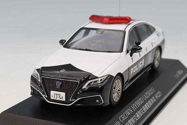 RAI'S 1/43 210系クラウンパトカー 6台セット RAI'S 1/43 トヨタ クラウン ハイブリッド (AZSH21) 2024 京都府警察