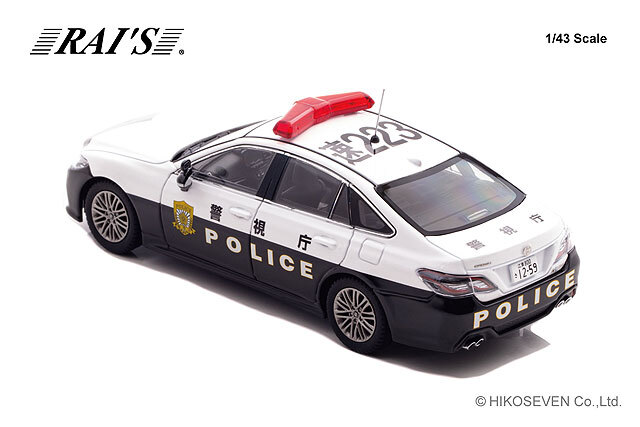 RAI'S★1/43 トヨタ クラウン アスリート 警視庁 高速隊 速202 ☆予約品☆ RAI'S 1/43 トヨタ クラウン ハイブリッド (AZSH21) 2025