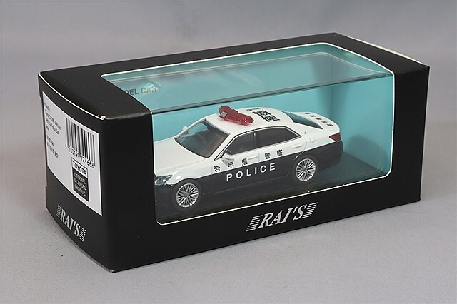 RAI'S 1/64 トヨタ クラウン アスリート (GRS214) 岩手県警察
