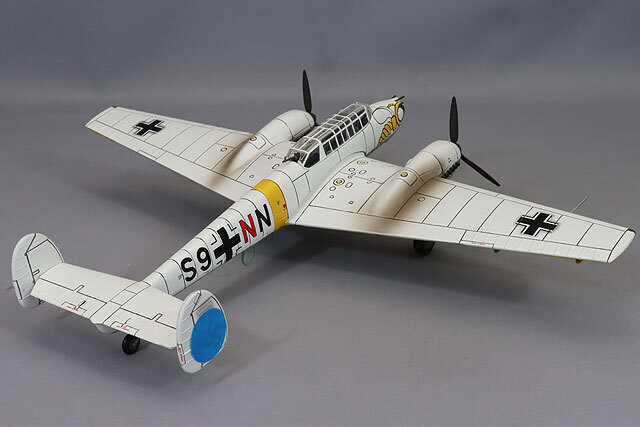 ホビーマスター 1/72 Bf-110E ヘルベルト・クッチャ大尉機