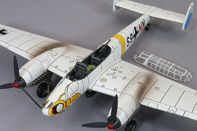 ホビーマスター 1/72 Bf-110E ヘルベルト・クッチャ大尉機