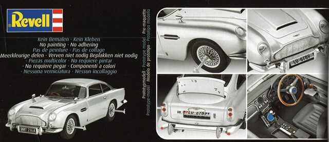 Revell プラモデル (接着剤不要キット) 1/24 アストンマーティン DB5