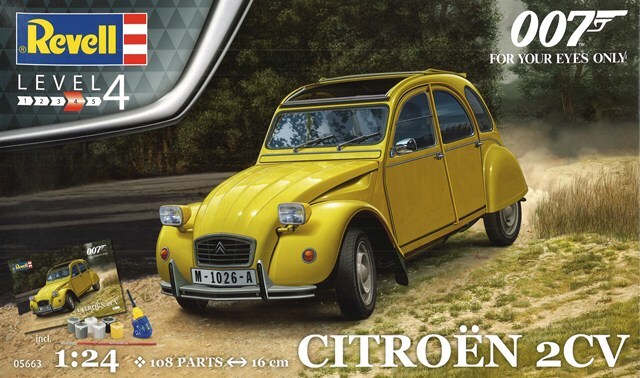 Revell プラモデル 1/24 シトロエン 2CV 