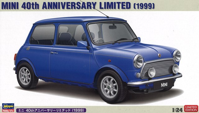 1/24 ミニクーパー 40th アニバーサリー 40周年 mini ハセガワ ハセガワ プラモデル 1/24 ミニ 40thアニバーサリーリミテッド 1999