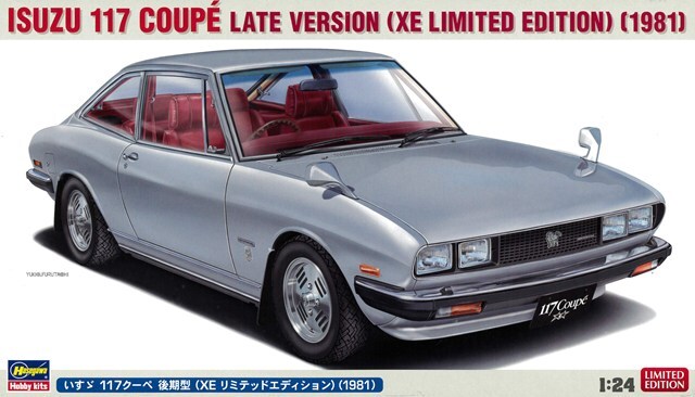 ハセガワ プラモデル 1/24 いすゞ 117クーペ 後期型 XE リミテッド