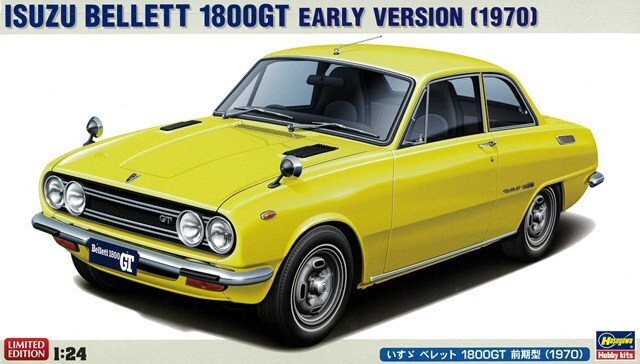 ハセガワ プラモデル 1/24 いすゞ ベレット 1800GT 前期型 (1970)