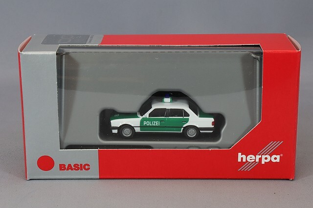 とっておきし新春福袋 ヘルパ 1/87 BMW 325i (E30) ポリスカー ミニカー