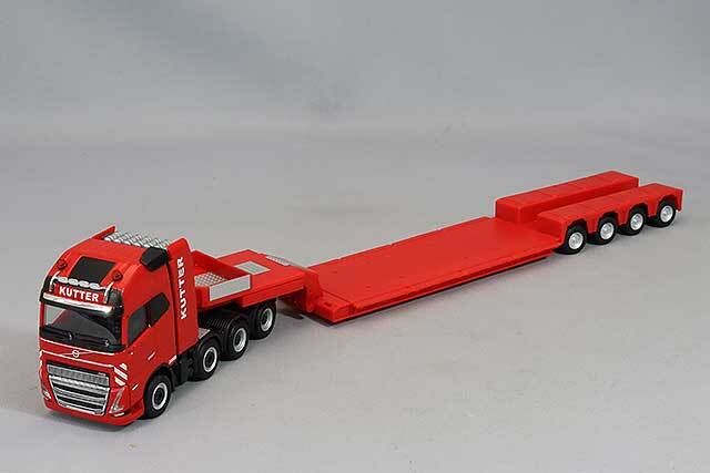 ヘルパ 1/87 ボルボ FH16 Gl.XL 2020 4軸 Pendel-Xトレーラー 