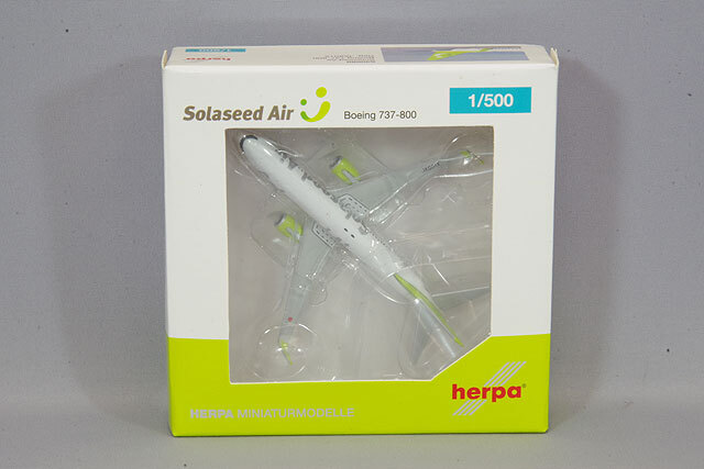 ヘルパ 1/500 ボーイング 737-800 ソラシドエア JA801X