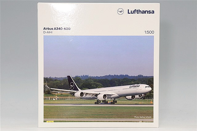 ヘルパ 1/500 エアバス A340-600 ルフトハンザ航空 D-AIHI