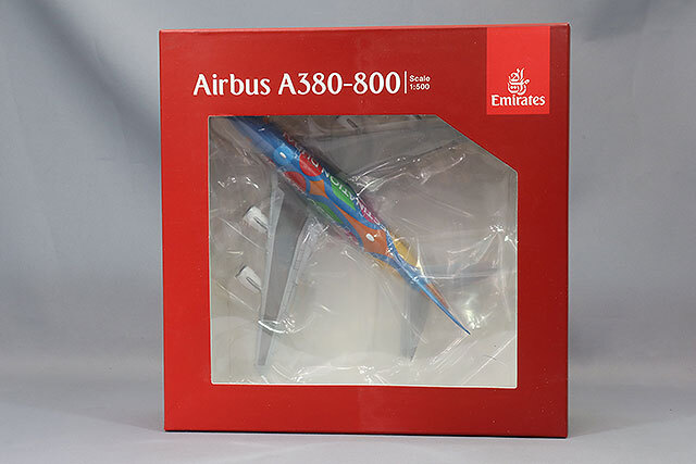 ヘルパ 1/500 エアバス A380 エミレーツ航空 