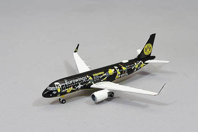 ヘルパ 1/500 エアバス A320 ユーロウイングス “BVB Fanairbus” D-AEWM