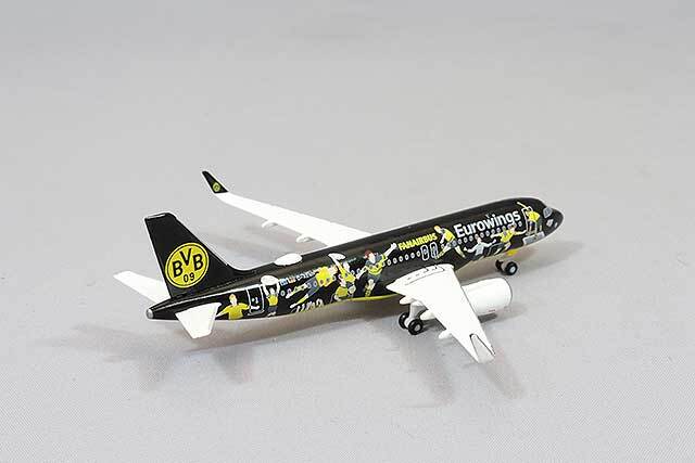 ヘルパ 1/500 エアバス A320 ユーロウイングス “BVB Fanairbus” D-AEWM