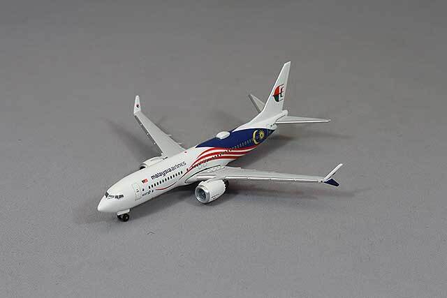 パックミン　マレーシア航空B737-800W　日本就航記念モデル パックミン マレーシア航空B737-800W 日本就航記念モデル