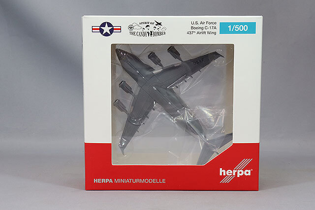 ヘルパ 1/500 C-17A グローブマスターIII アメリカ空軍 第437