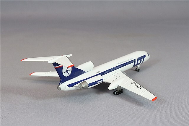 ヘルパ 1/500 ツポレフ TU-154M LOTポーランド航空 SP-LCA