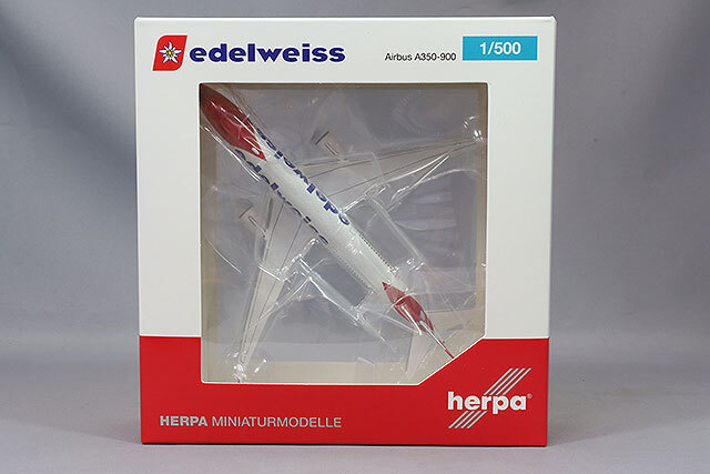 ヘルパ 1/500 エアバス A350-900 エーデルワイス航空 “Piz Bernina” HB-IHF