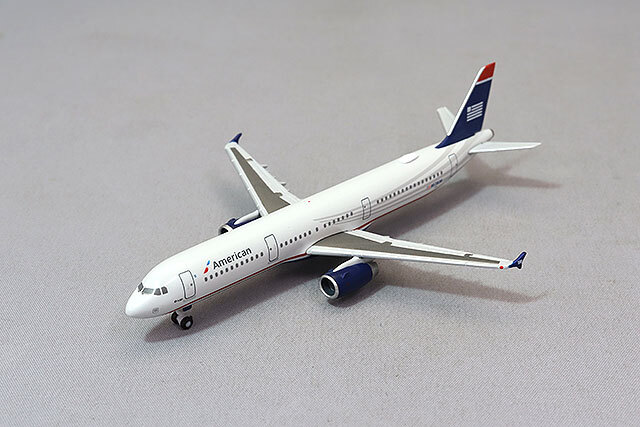 ヘルパ 1/500 エアバス A321 アメリカン航空 US Airways Heritage