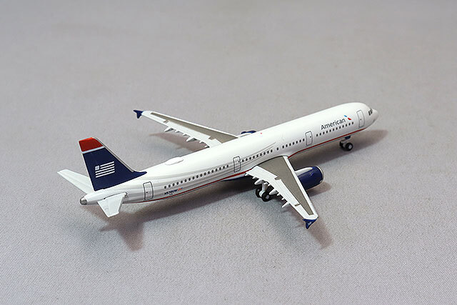 ヘルパ 1/500 エアバス A321 アメリカン航空 US Airways Heritage