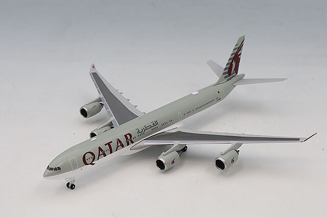o44.Ha様 依頼品 ヘルパ 1/500 エアバス A340-500 カタールアミリフライト A7-HHH