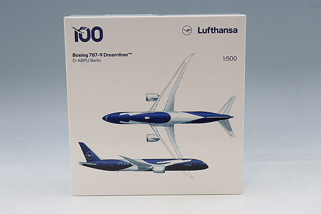 ヘルパ 1/500 ボーイング 787-9 ドリームライナー ルフトハンザ航空