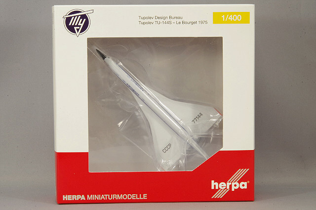 ヘルパ 1/400 Tu-144S ツポレフ デザインビューロ ル・ブルジェ
