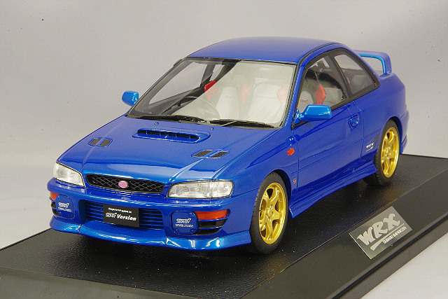 ホビージャパン 1/18 スバル インプレッサ WRX タイプR STi Ver.1997 