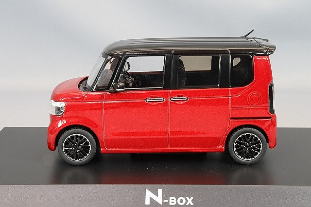 ホビージャパン 1/43 ホンダ N-BOX カスタム プレミアムクリスタル