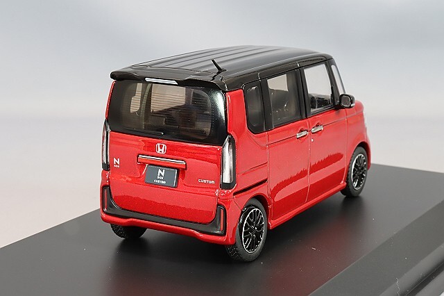 ホビージャパン 1/43 ホンダ N-BOX カスタム プレミアムクリスタル