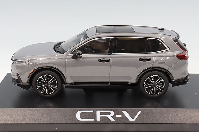 新品 1/43 ホンダ純正 ホビージャパン 新型 ホンダ CR-V グレー ホビージャパン 1/43 ホンダ CR-V e:HEV RS ブラックエディション