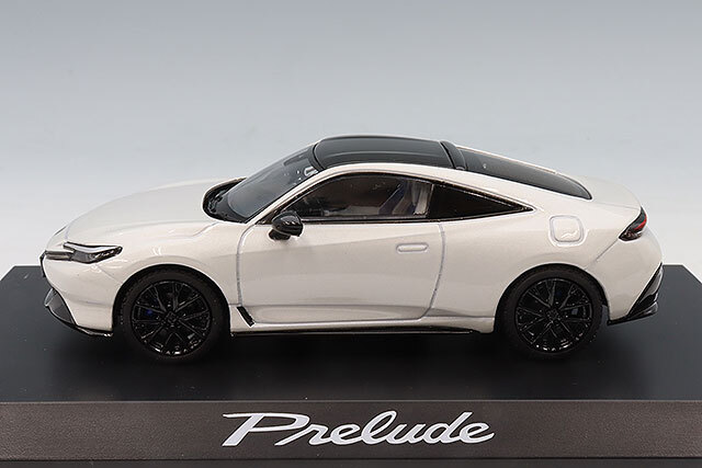 ホビージャパン 1/43 ホンダ プレリュード 2025 ホワイト/ブラックルーフ