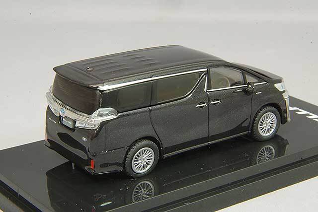 ヴェルファイア &クラウン ミニカー やむなく 3台セット ブラック 