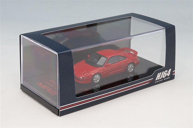 ホビージャパン 1/64 トヨタ MR2 (SW20) GT-S 1996 スーパーレッドII