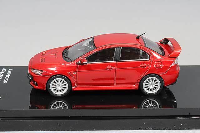 ホビージャパン 1/64 三菱 ランサーエボリューション 10 レッド