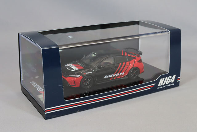 モーターヘリックス 1/64 ホンダ シビック タイプR FL5 アドバン モーターヘリックス 1/64 ホンダ シビック タイプR FL5 アドバン