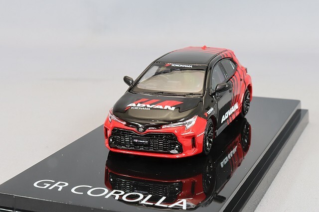 ホビージャパン 1/64 トヨタ GR カローラ RZ ヨコハマ アドバンカラー