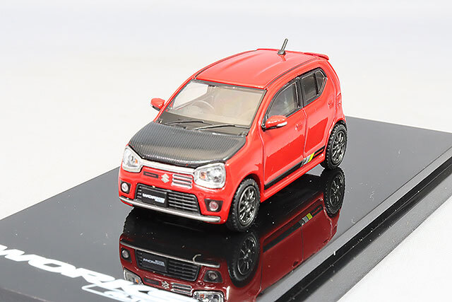 ホビージャパン 1/64 スズキ アルト ワークス (HA36S) カーボン