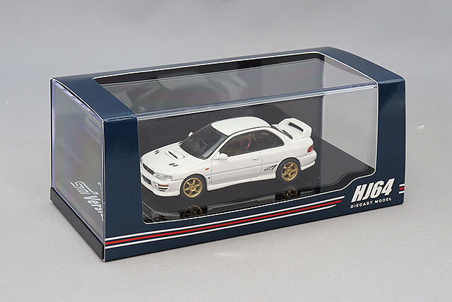 ホビージャパン 1/64 スバル インプレッサ ピュアスポーツクーペ WRX