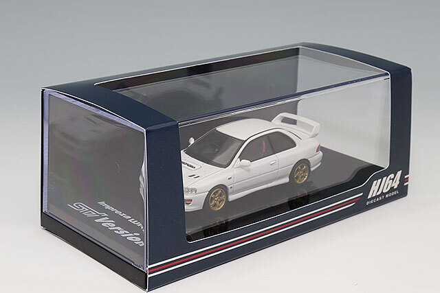 ホビージャパン 1/64 スバル インプレッサ ピュアスポーツクーペ