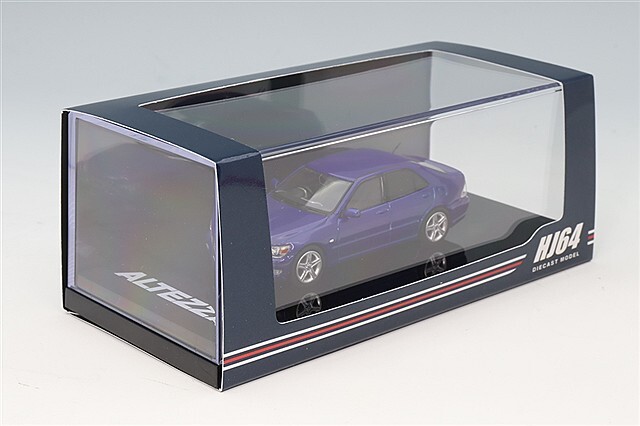 ホビージャパン 1/64 トヨタ アルテッツァ RS200 (E10) 1998 ブルーマイカ