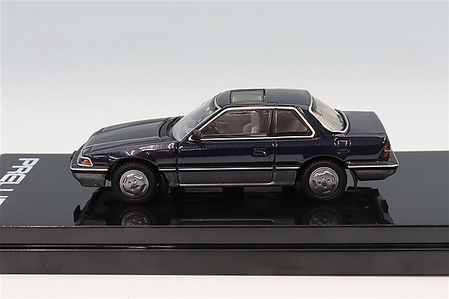 ホビージャパン 1/64 ホンダ プレリュード XX AB 前期型 ブルーメタリック