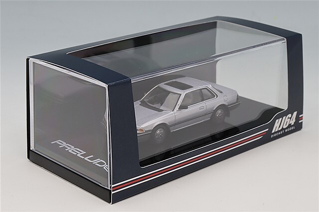 HJ64 ホンダ プレリュード・1/64 【人気商品】2台セット ホビージャパン 1/64 ホンダ プレリュード XX AB 前期型